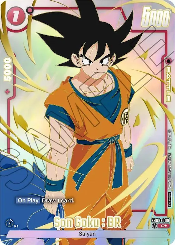 Son Goku : BR - FB09-008 (Limited Pack 26-27 WAVE1) #fb9-008 – Tournament and Championship Promos