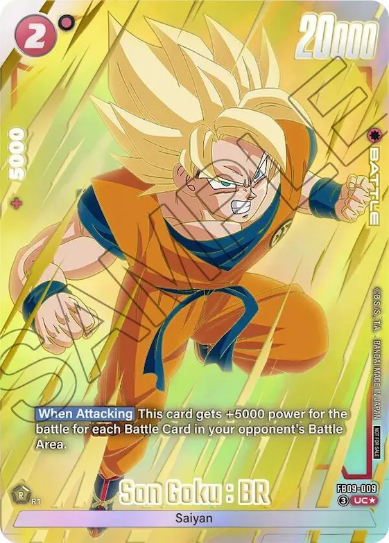 Son Goku : BR - FB09-009 (Limited Pack 26-27 WAVE1) #fb9-009 – Tournament and Championship Promos