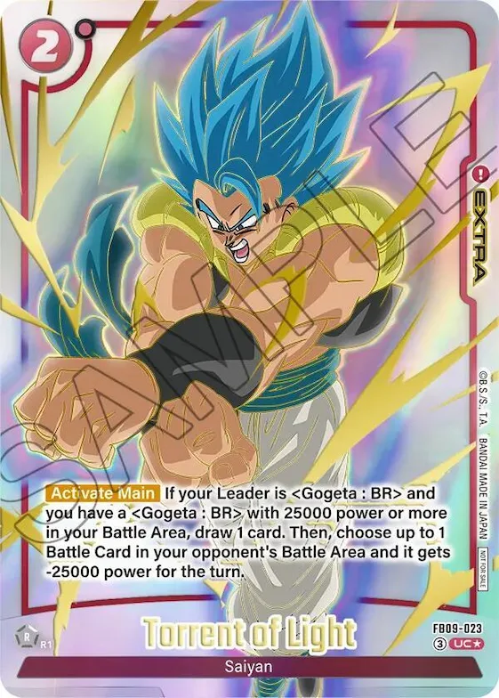 Torrent of Light (Limited Pack 26-27 WAVE1) #fb9-023 – Tournament and Championship Promos