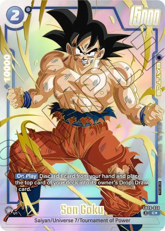 Son Goku - FB09-033 (Limited Pack 26-27 WAVE1) #fb9-033 – Tournament and Championship Promos