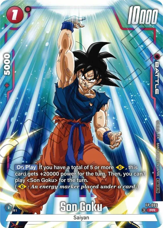 Son Goku - FP-086 (Tournament Pack 11) #fp-086 – Tournament and Championship Promos