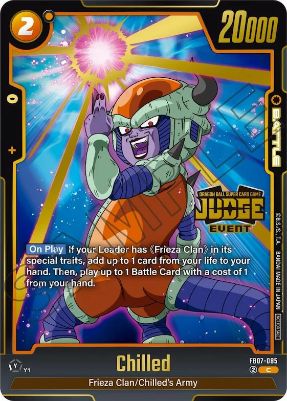 Chilled (Judge Pack (Event Judge) 05) #fb7-085 – Tournament and Championship Promos