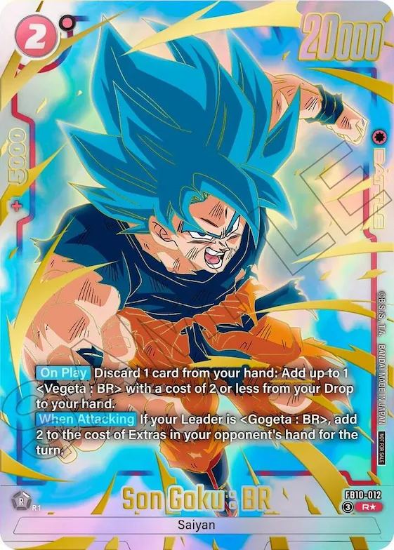 Son Goku : BR (Limited Pack 26-27 WAVE2) #fb10-012 – Tournament and Championship Promos