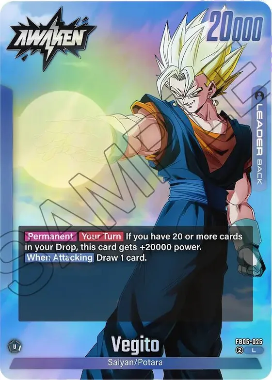 Vegito - FB05-025 #fb5-025 – Story Booster 01