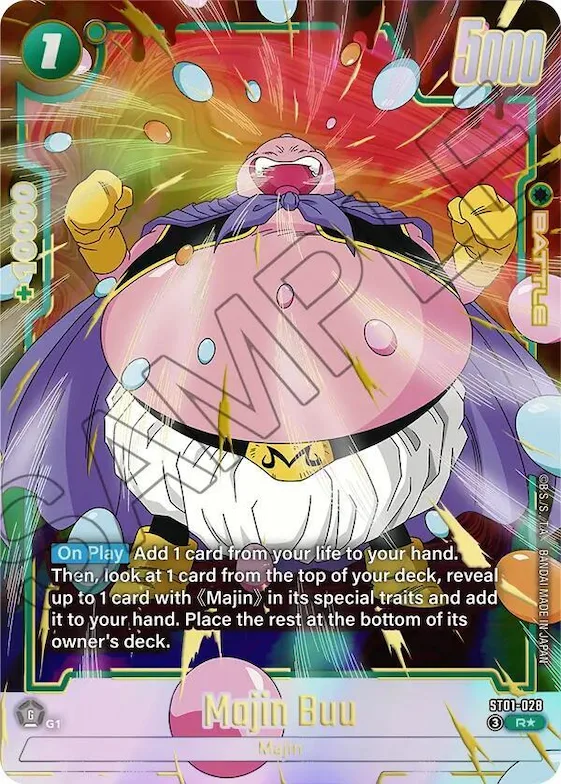 Majin Buu #st1-028 – Story Booster 01