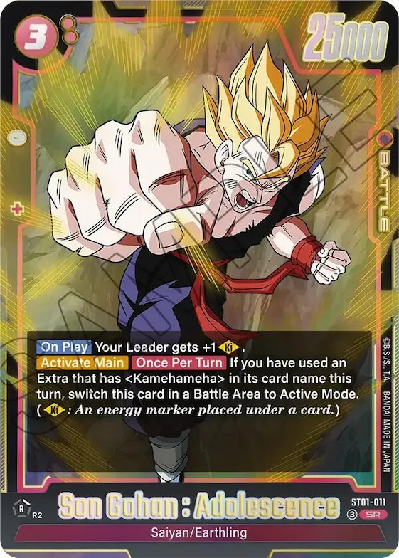 Son Gohan : Adolescence - ST01-011 #st1-011 – Story Booster 01