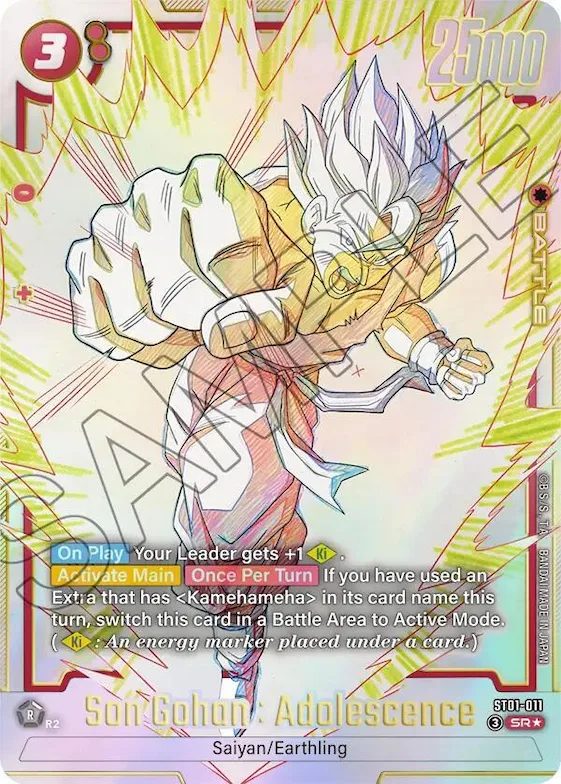 Son Gohan : Adolescence - ST01-011 #st1-011 – Story Booster 01