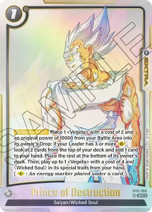 Prince of Destruction #st1-068 – Story Booster 01
