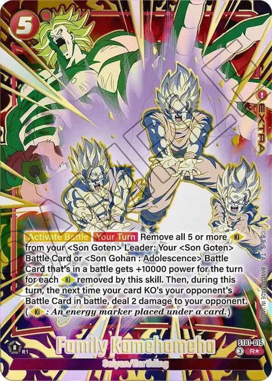 Family Kamehameha #st1-015 – Story Booster 01