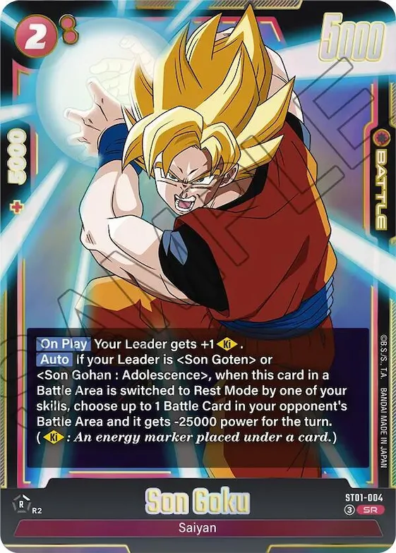 Son Goku - ST01-004 #st1-004 – Story Booster 01