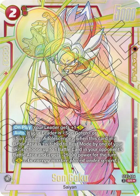 Son Goku - ST01-004 #st1-004 – Story Booster 01