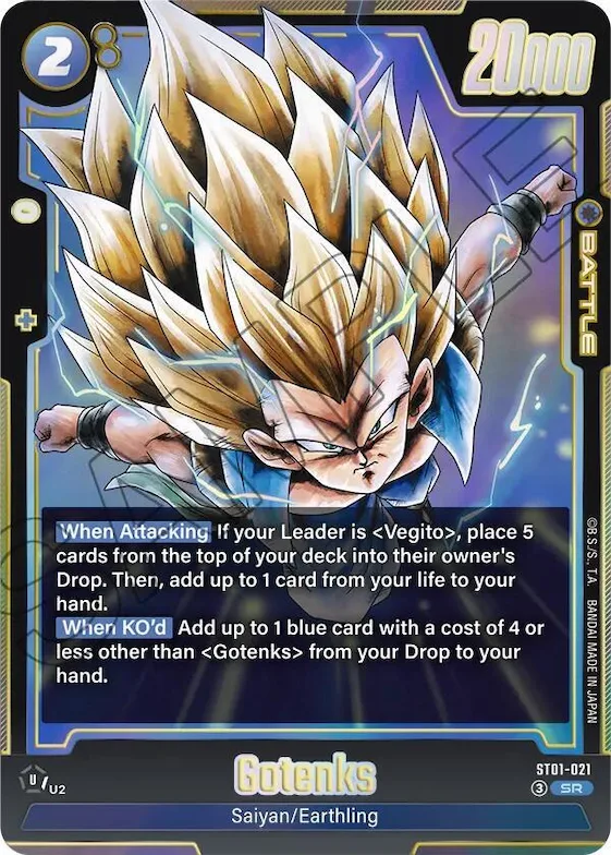 Gotenks - ST01-021 #st1-021 – Story Booster 01