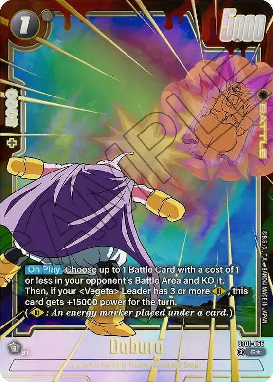 Dabura #st1-055 – Story Booster 01