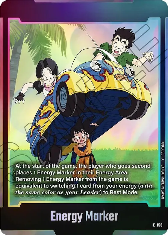 Energy Marker (E-158) #e-158 – Fusion World Energy Markers