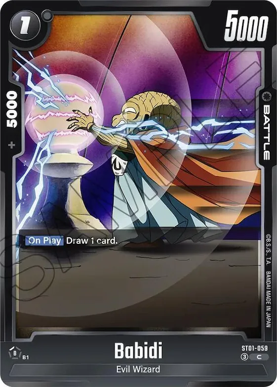 Babidi - ST01-059 #st1-059 – Story Booster 01