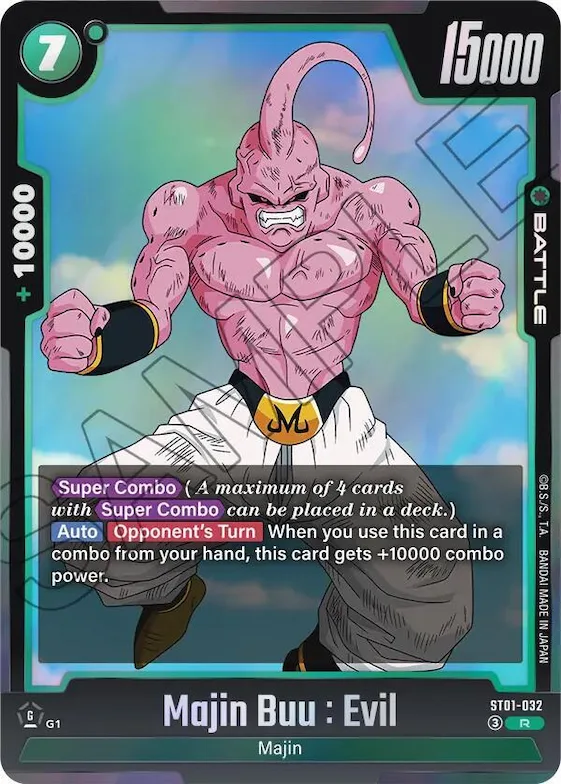 Majin Buu : Evil - ST01-032 #st1-032 – Story Booster 01