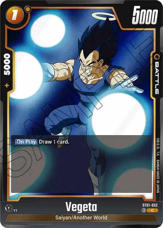 Vegeta - ST01-052 #st1-052 – Story Booster 01