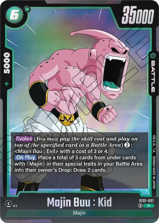 Majin Buu : Kid - ST01-037 #st1-037 – Story Booster 01
