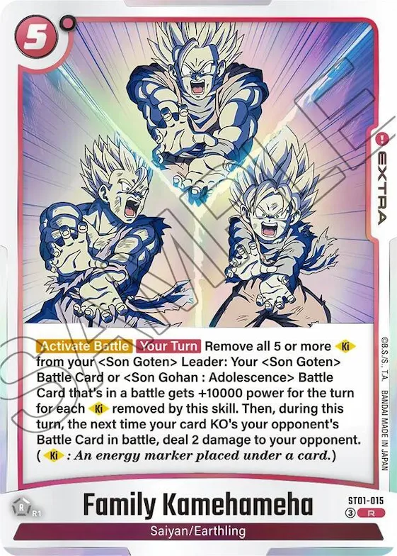 Family Kamehameha #st1-015 – Story Booster 01
