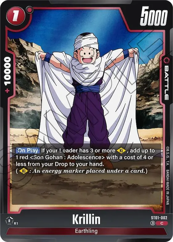 Krillin #st1-002 – Story Booster 01