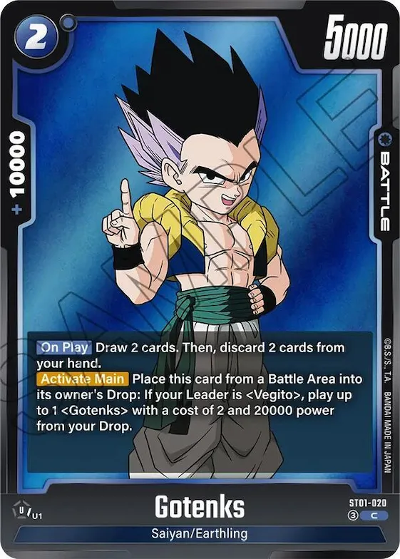 Gotenks - ST01-020 #st1-020 – Story Booster 01