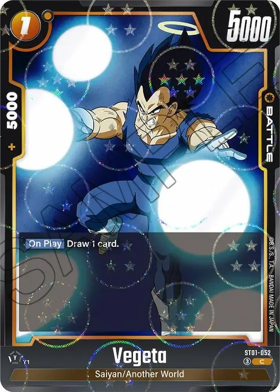 Vegeta - ST01-052 (Dragon Ball Pattern) #st1-052 – Story Booster 01