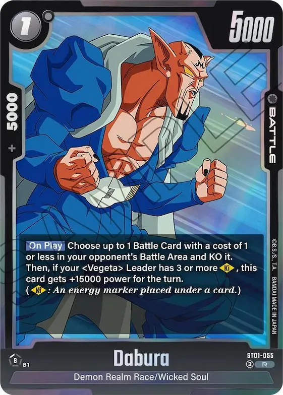 Dabura #st1-055 – Story Booster 01