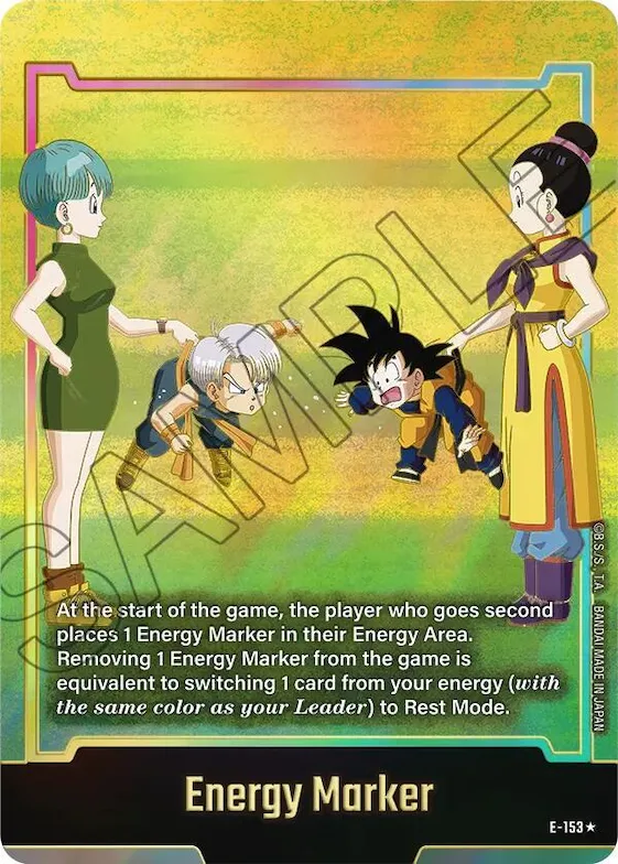 Energy Marker (E-153) (Gold) #e-153 – Fusion World Energy Markers