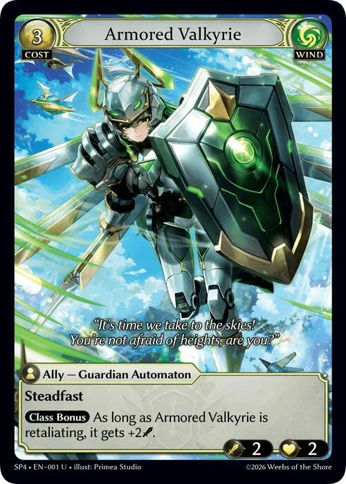 Armored Valkyrie #1 – Supporter Pack 4