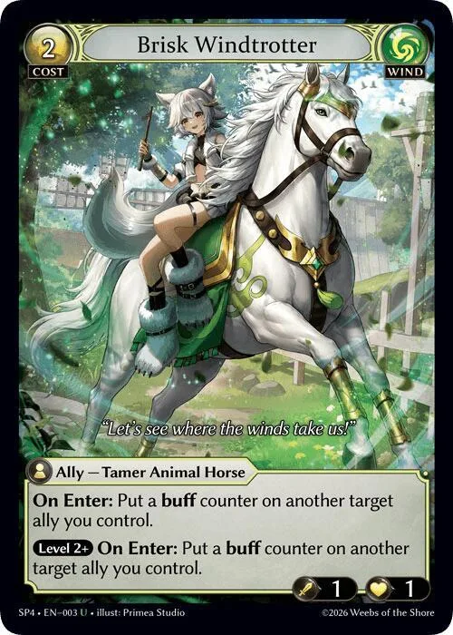 Brisk Windtrotter #3 – Supporter Pack 4
