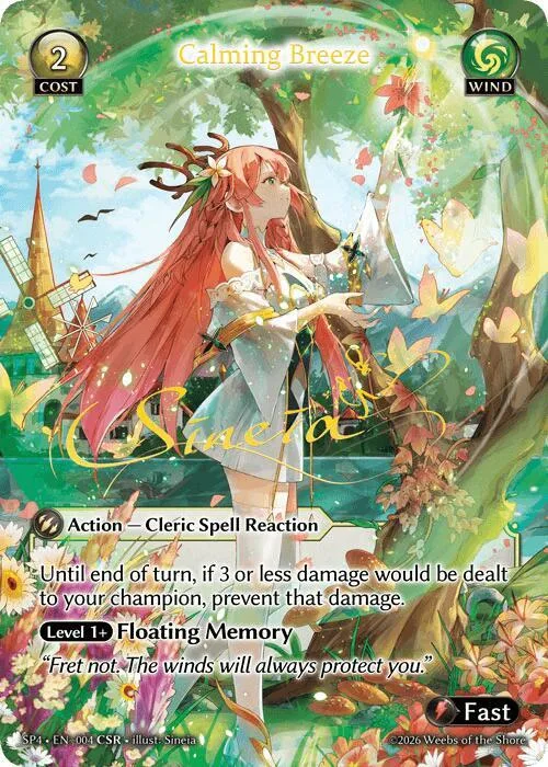 Calming Breeze (CSR) #4 – Supporter Pack 4