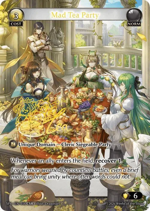 Mad Tea Party (CSR) #18 – Supporter Pack 4