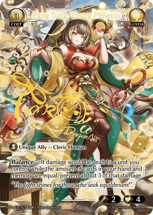 Pang Tong, Young Phoenix (CSR) #21 – Supporter Pack 4
