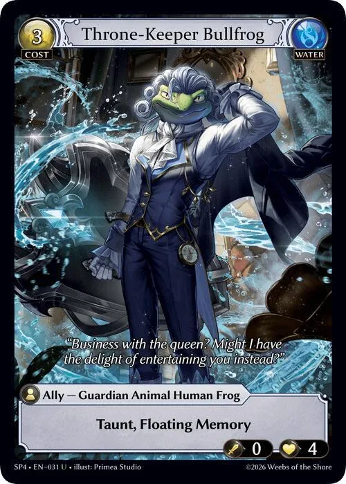 Throne-Keeper Bullfrog #31 – Supporter Pack 4