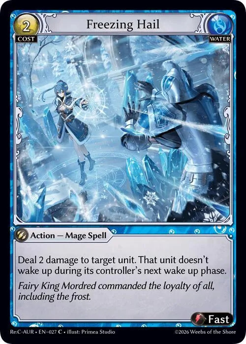 Freezing Hail #27 – Mordred Re: Collection, Aurelian Regent