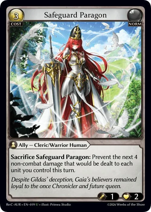 Safeguard Paragon #19 – Mordred Re: Collection, Aurelian Regent