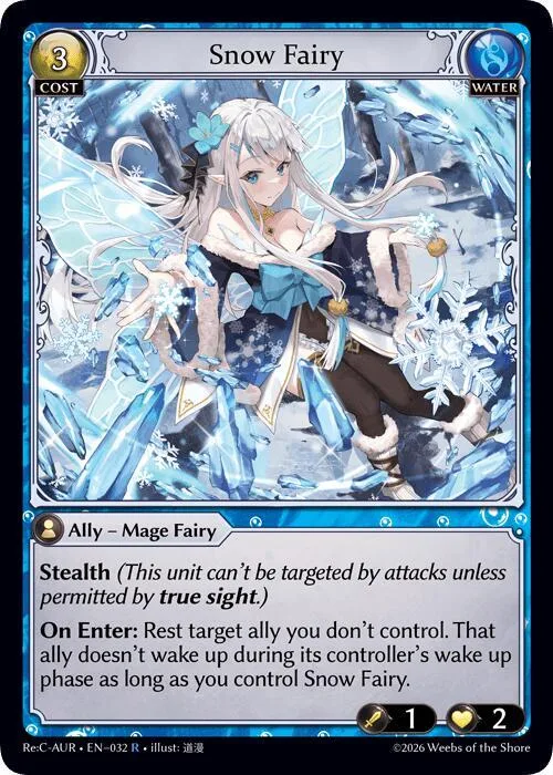 Snow Fairy #32 – Mordred Re: Collection, Aurelian Regent