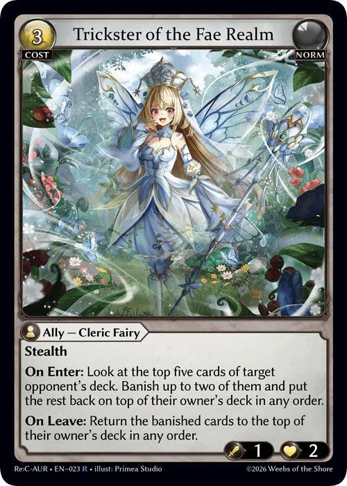 Trickster of the Fae Realm #23 – Mordred Re: Collection, Aurelian Regent