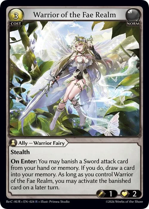 Warrior of the Fae Realm #24 – Mordred Re: Collection, Aurelian Regent