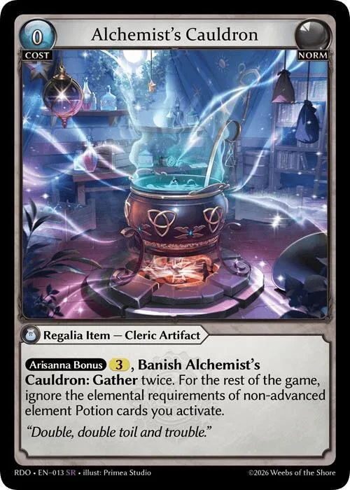 Alchemist's Cauldron #13 – Radiant Origins