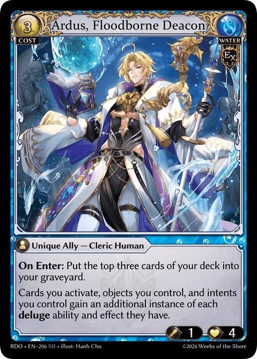 Ardus, Floodborne Deacon #206 – Radiant Origins