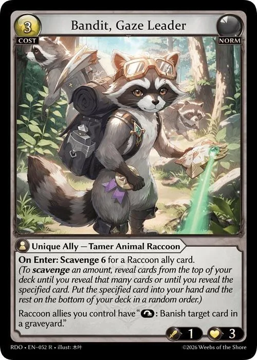 Bandit, Gaze Leader #52 – Radiant Origins
