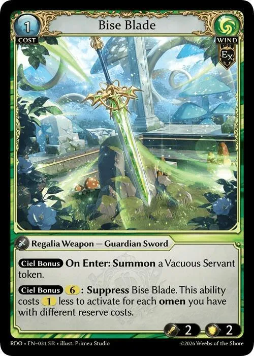 Bise Blade #31 – Radiant Origins