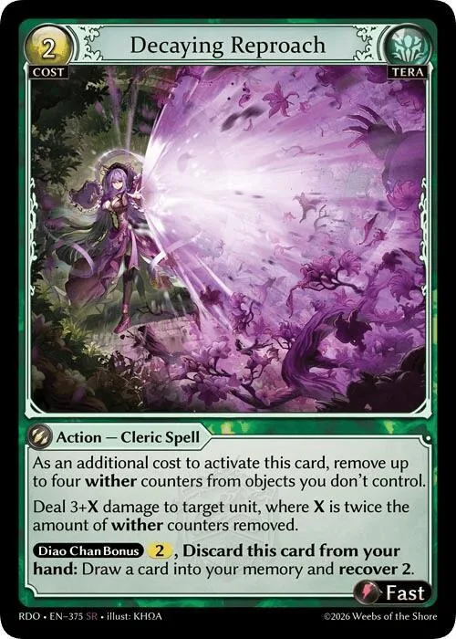 Decaying Reproach #375 – Radiant Origins