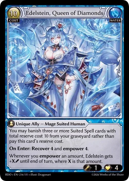 Edelstein, Queen of Diamonds #216 – Radiant Origins
