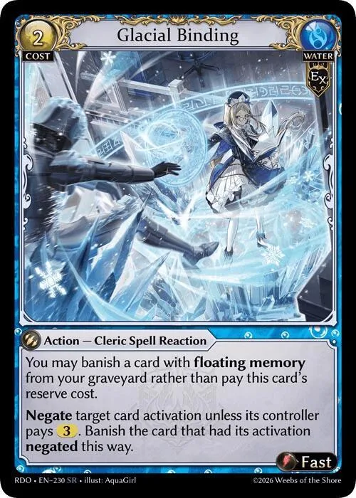 Glacial Binding #230 – Radiant Origins