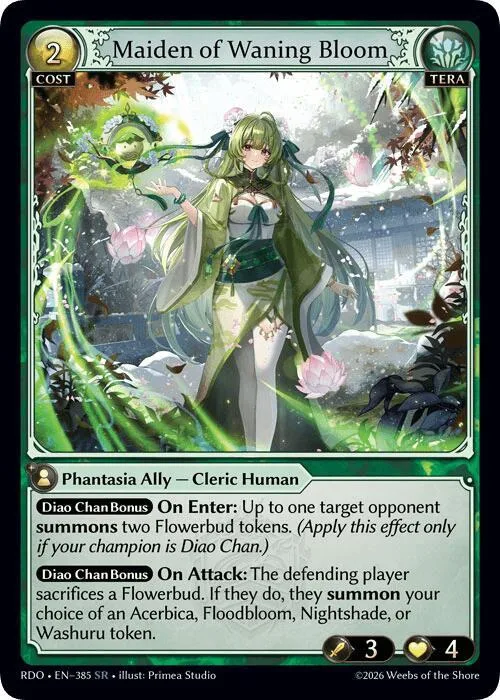 Maiden of Waning Bloom #385 – Radiant Origins