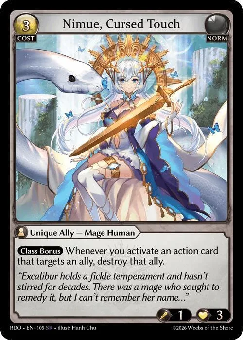 Nimue, Cursed Touch #105 – Radiant Origins