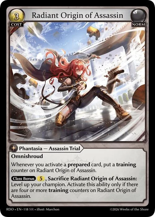 Radiant Origin of Assassin #118 – Radiant Origins