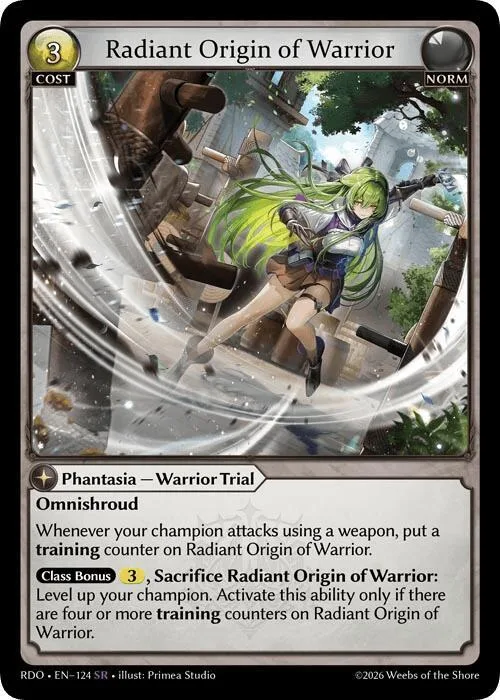 Radiant Origin of Warrior #124 – Radiant Origins